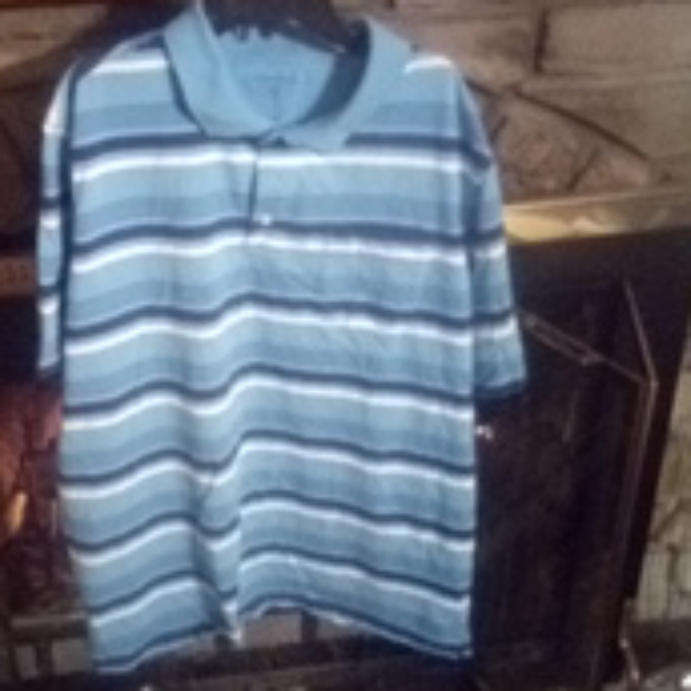 Polo with front pocket